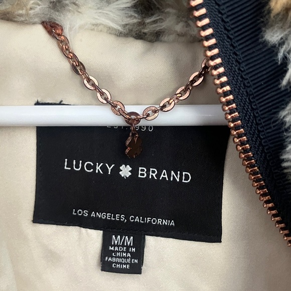 Lucky Brand Faux Fur Jacket - Picture 3 of 7